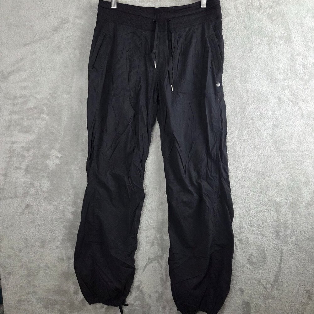 Lululemon Dance Studio Mid-Rise Black Joggers Pants